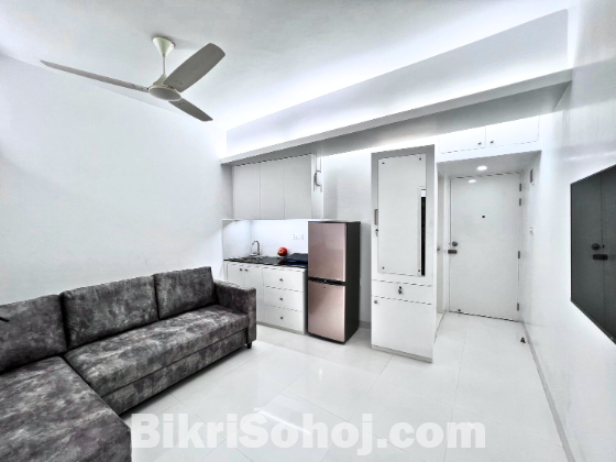 Rent Two-Room Studio Apartment With Elegant Furnishings